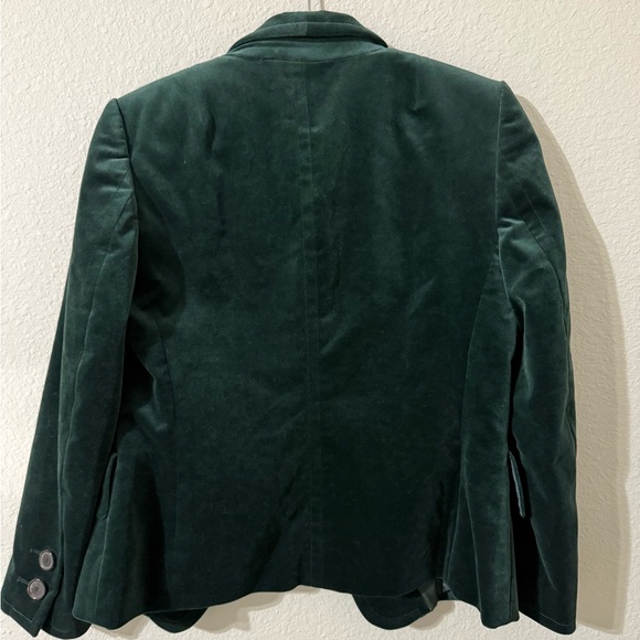 Akris Punto green velvet blazer - Picture 7 of 7
